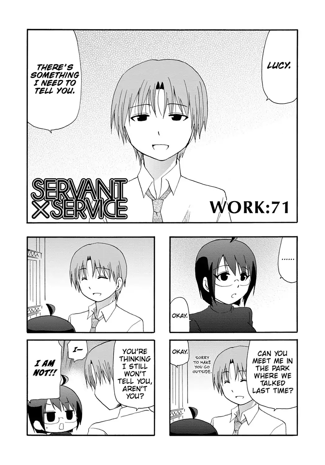 Servant X Service - Chapter 71: Vol.4 Work:71