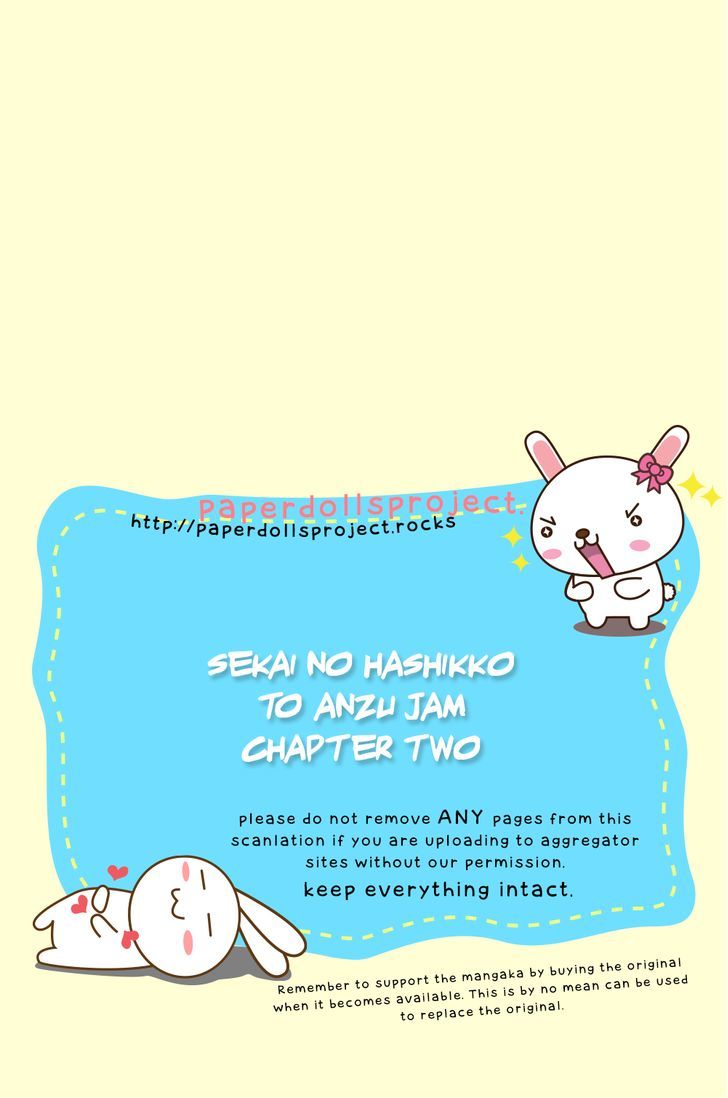 Sekai No Hashikko To Anzu Jam - Vol.1 Chapter 2 : The Incidental Moon