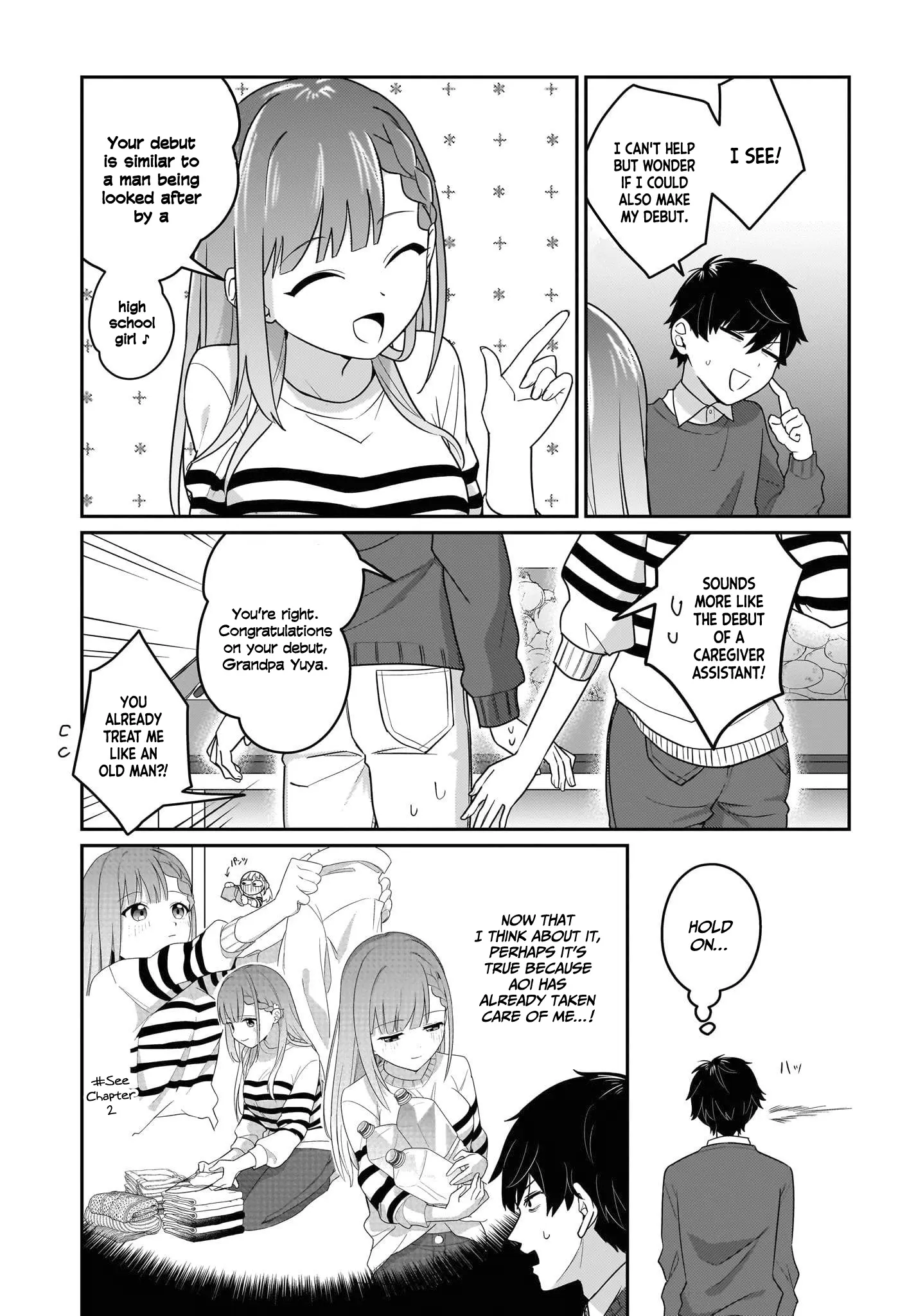 I, A Tired Office Worker, Start Living Together With A Beautiful Highschool Girl Whom I Met Again After 7 Years - Chapter 3