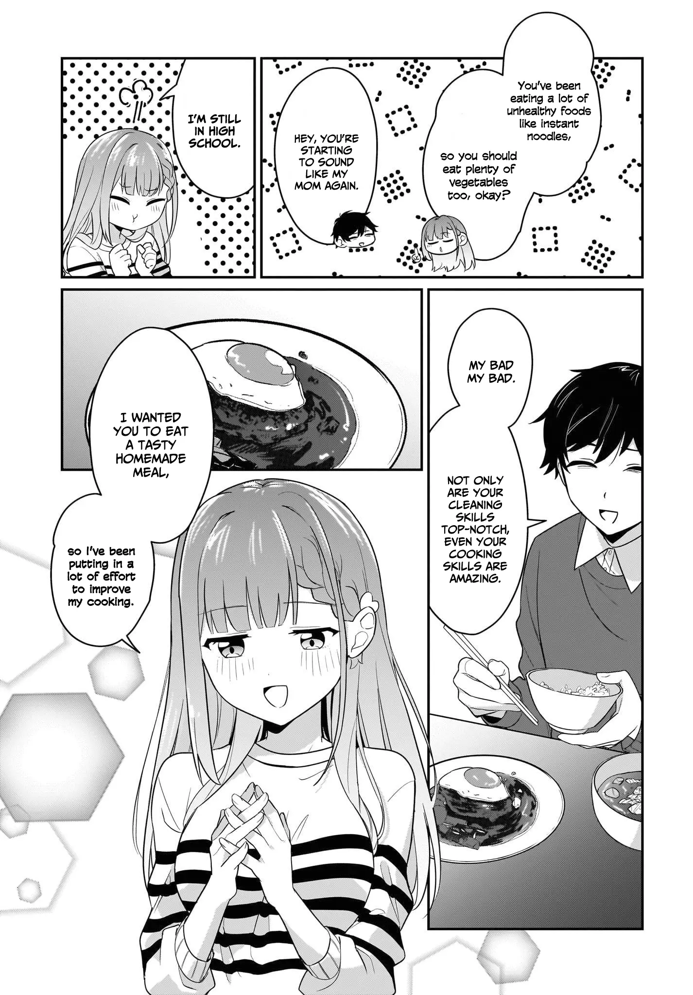 I, A Tired Office Worker, Start Living Together With A Beautiful Highschool Girl Whom I Met Again After 7 Years - Chapter 3