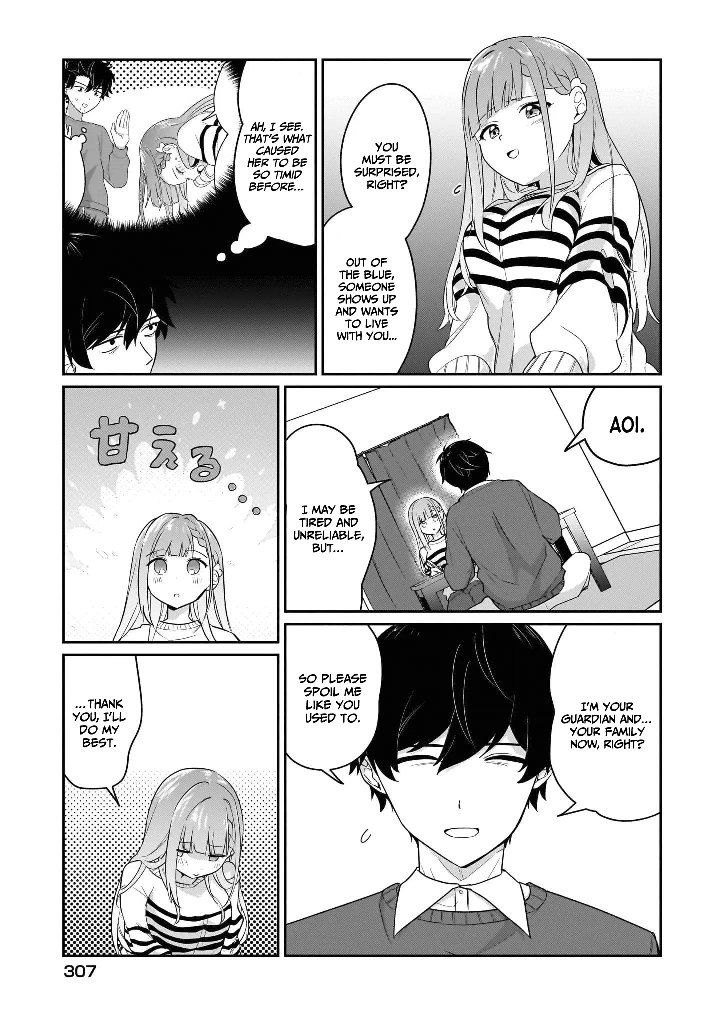 I, A Tired Office Worker, Start Living Together With A Beautiful Highschool Girl Whom I Met Again After 7 Years - Chapter 3