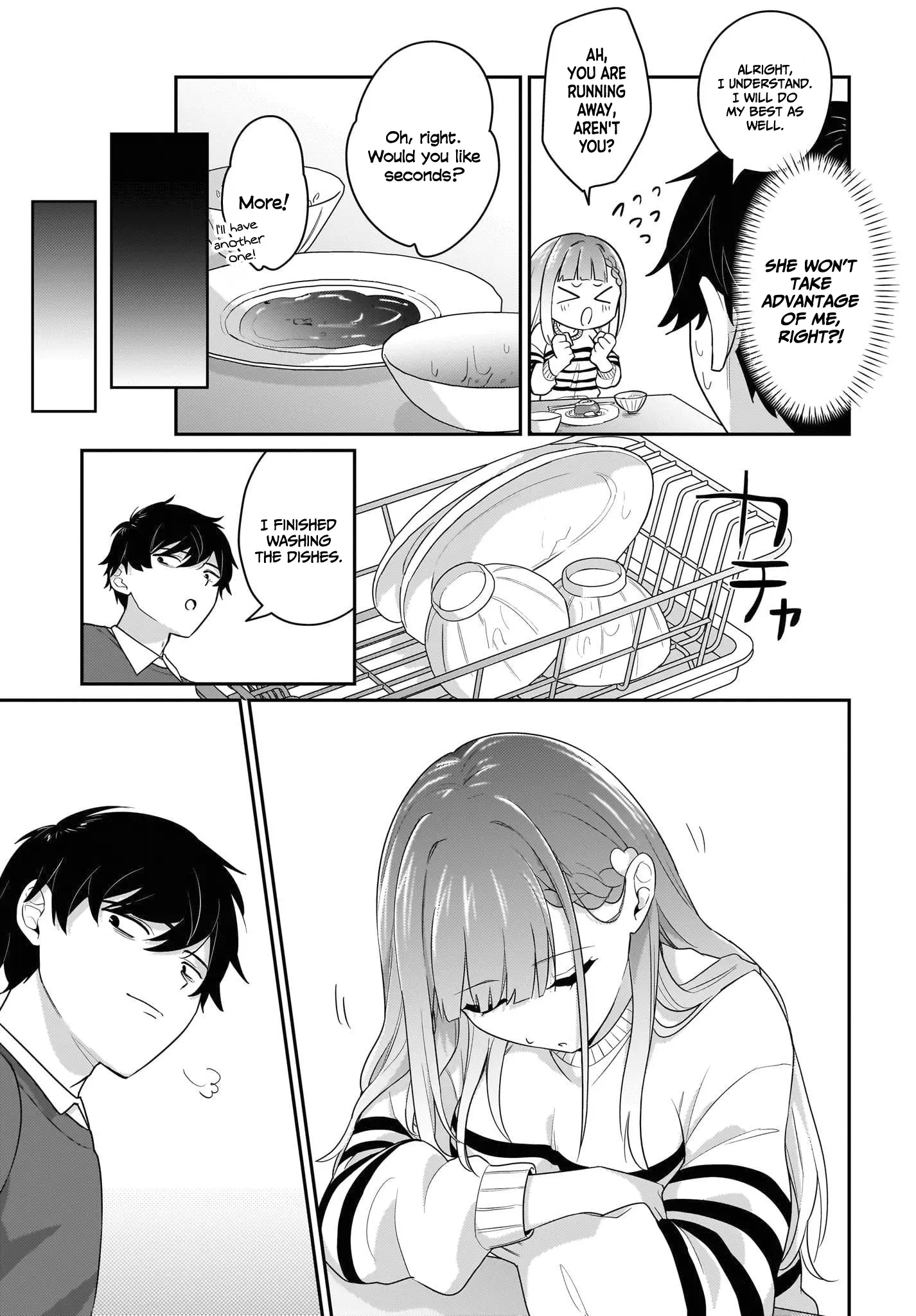 I, A Tired Office Worker, Start Living Together With A Beautiful Highschool Girl Whom I Met Again After 7 Years - Chapter 3