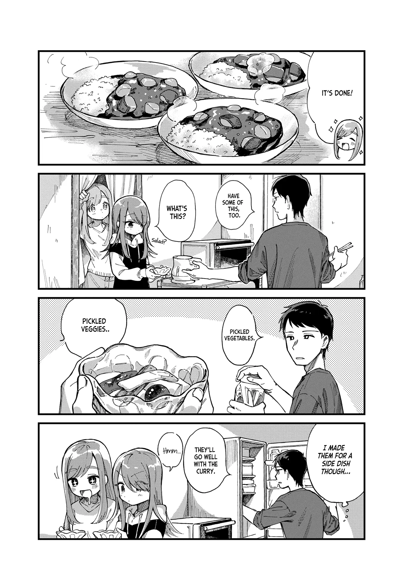 Harapeko Oyako To Motokare Yanushi - Chapter 1