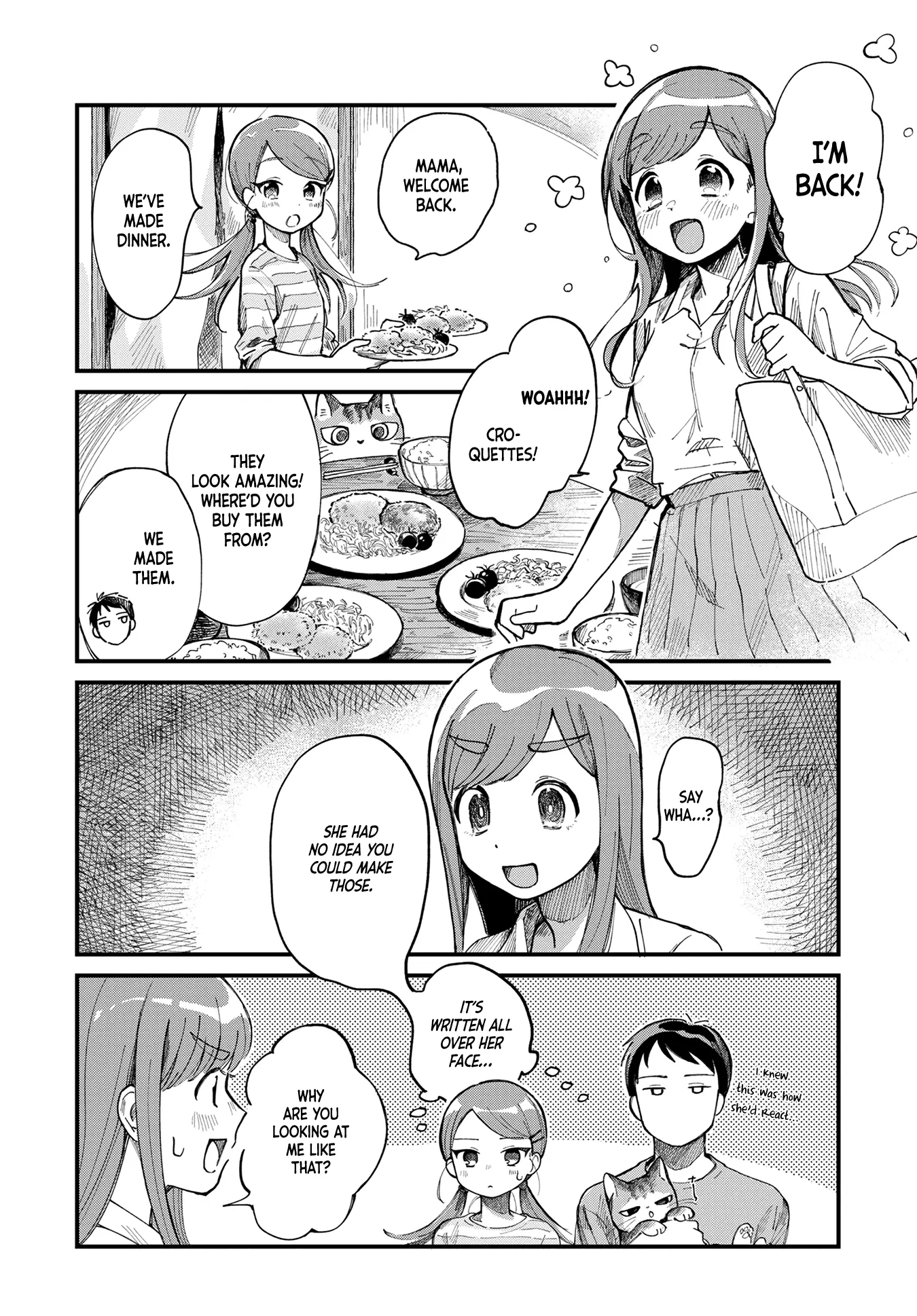 Harapeko Oyako To Motokare Yanushi - Chapter 4