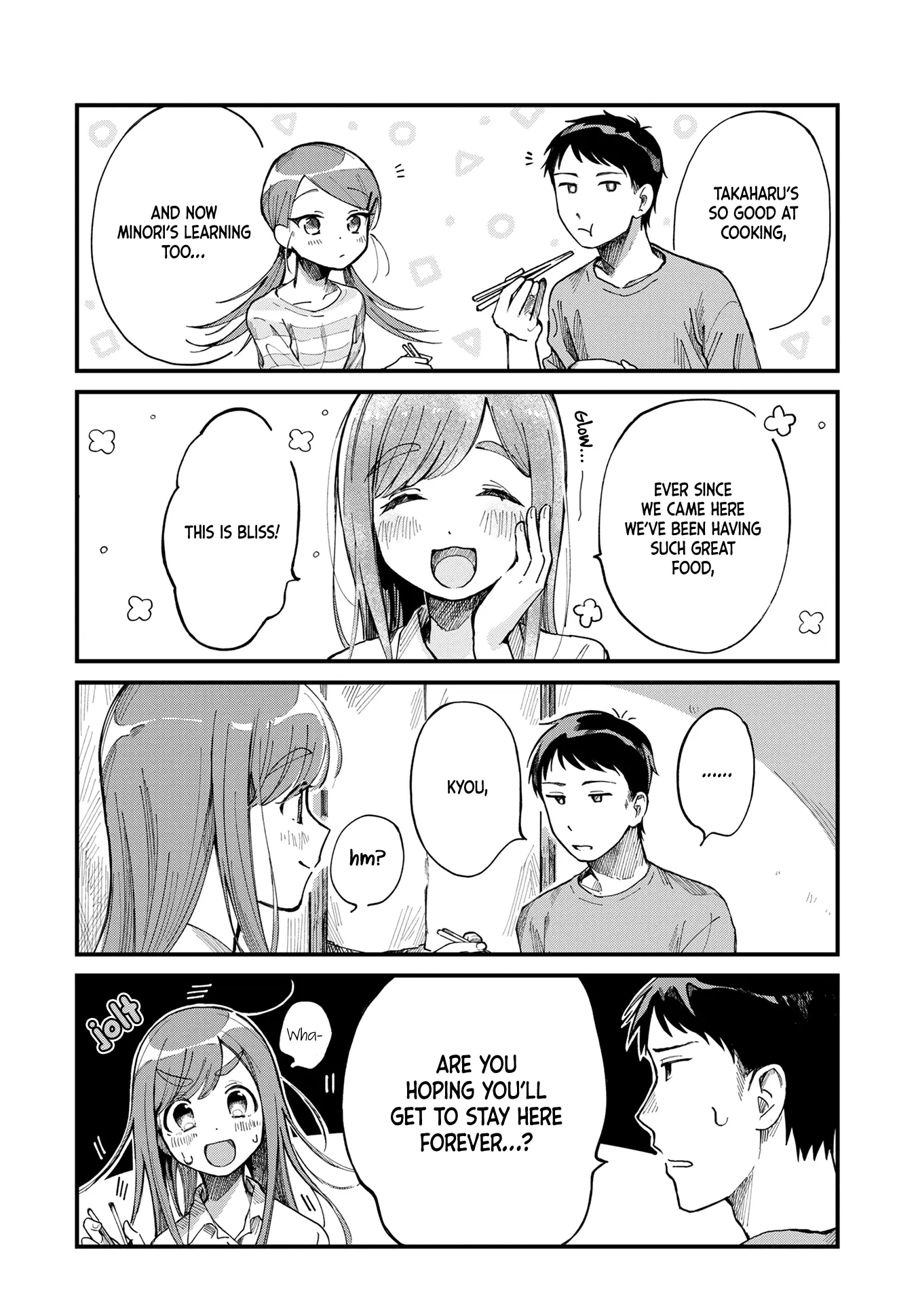 Harapeko Oyako To Motokare Yanushi - Chapter 4