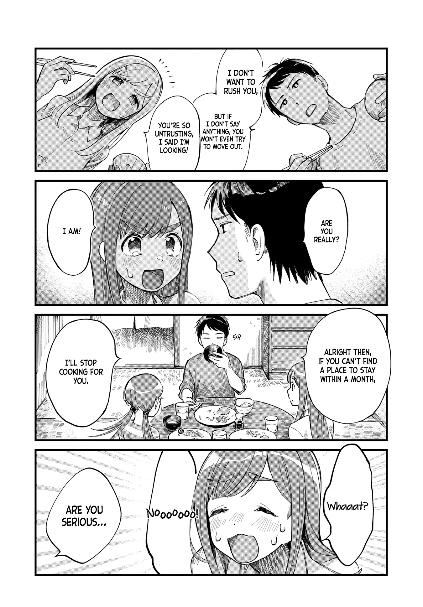 Harapeko Oyako To Motokare Yanushi - Chapter 4