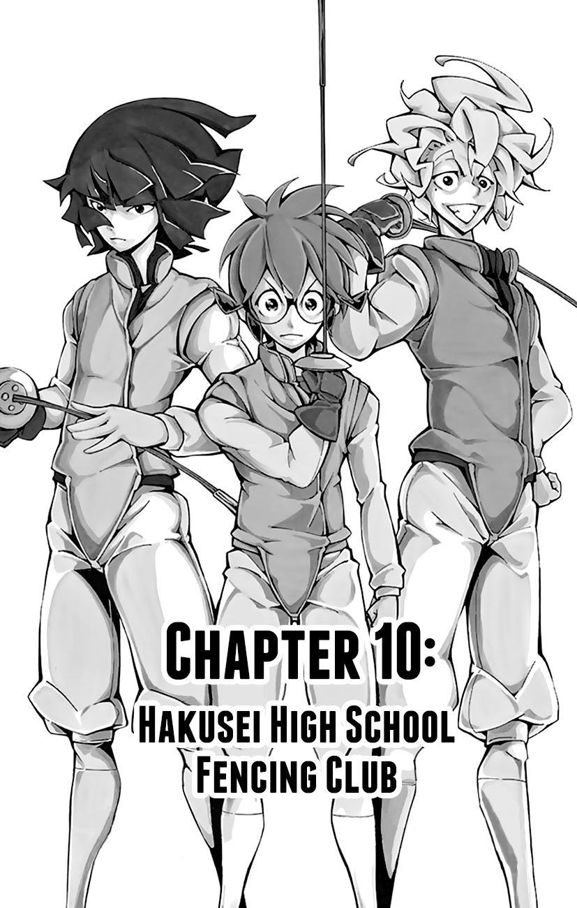 Ginpaku No Paladin - Seikishi - Vol.2 Chapter 10 : Hakusei High School Fencing Club