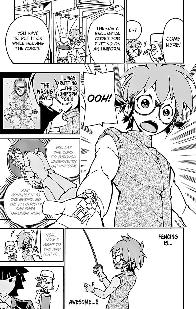 Ginpaku No Paladin - Seikishi - Vol.2 Chapter 10 : Hakusei High School Fencing Club