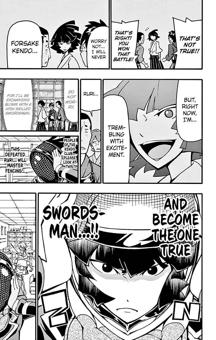 Ginpaku No Paladin - Seikishi - Vol.2 Chapter 10 : Hakusei High School Fencing Club