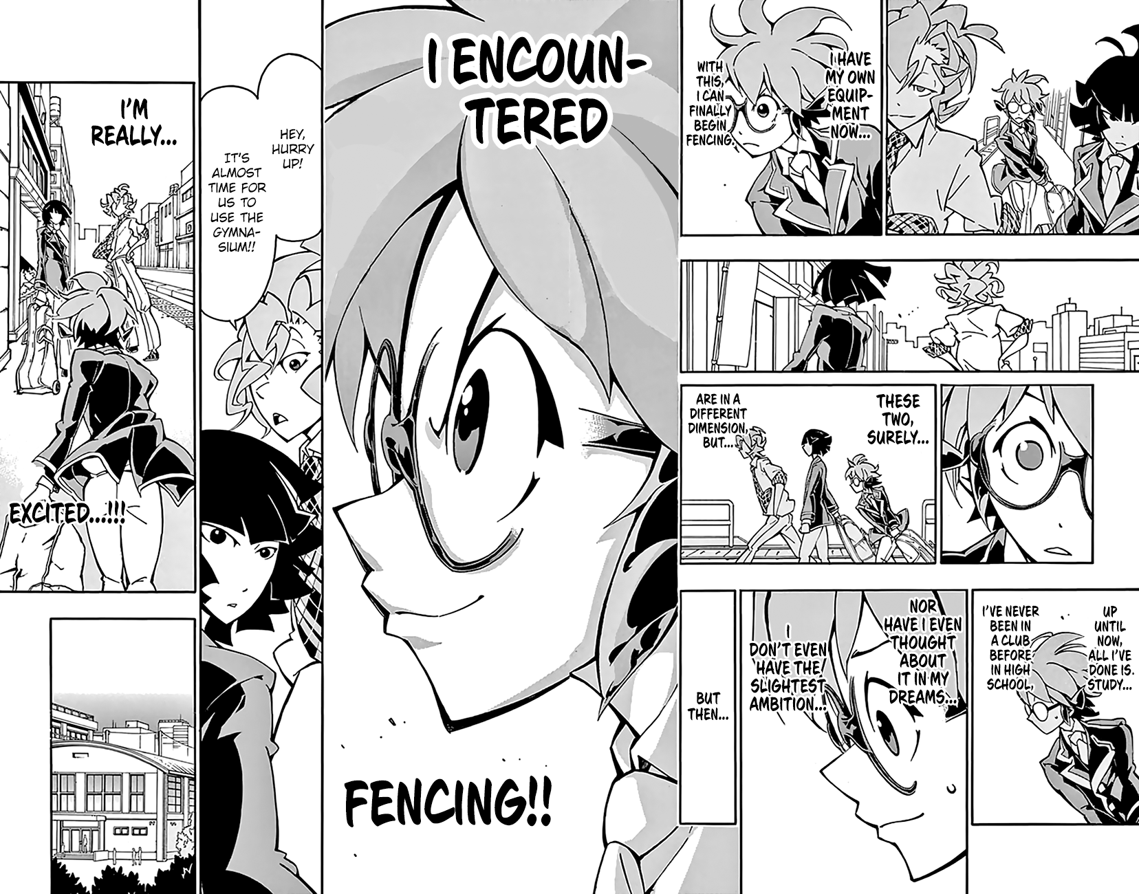 Ginpaku No Paladin - Seikishi - Vol.2 Chapter 10 : Hakusei High School Fencing Club