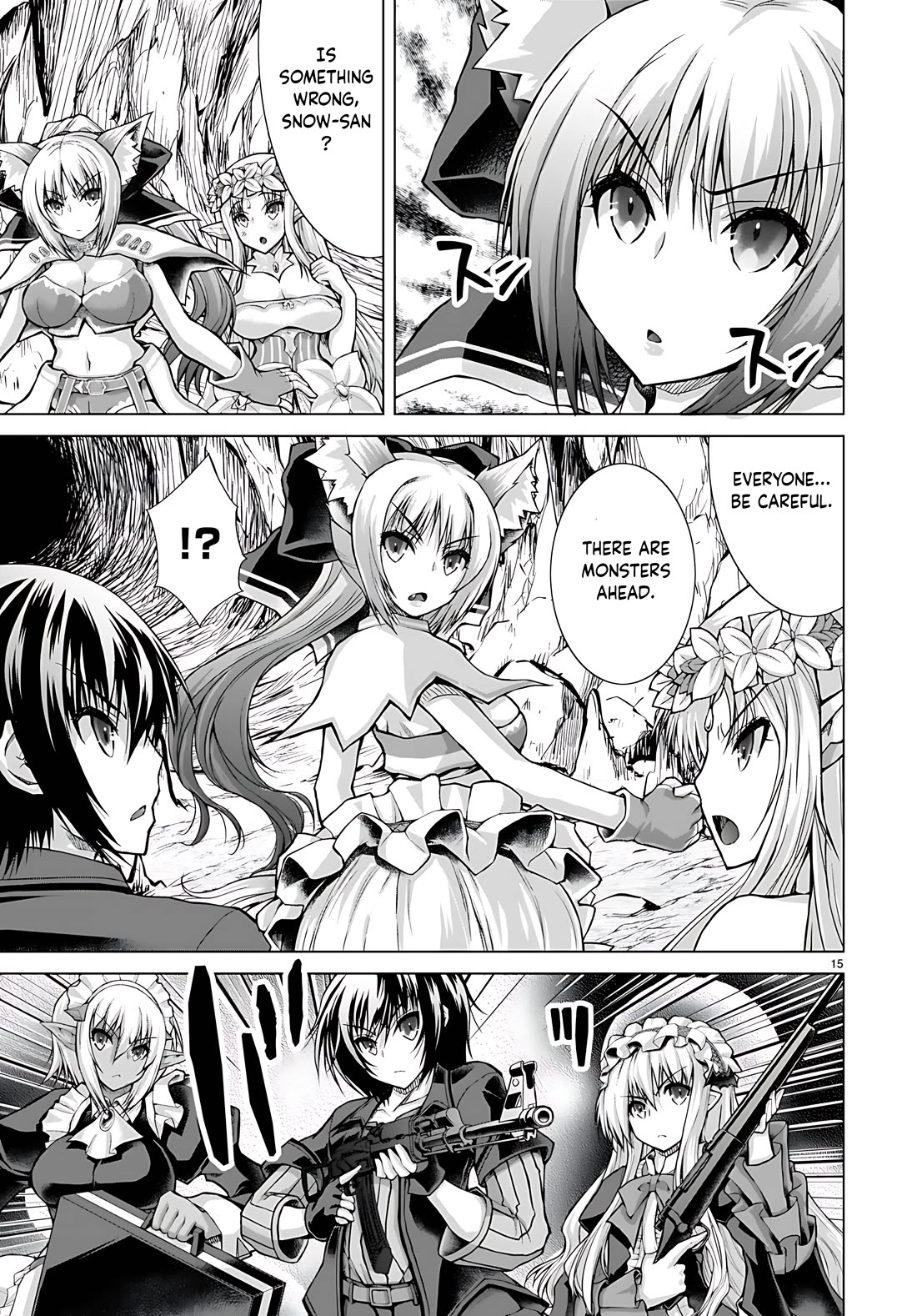 Gunota Ga Mahou Sekai Ni Tensei Shitara, Gendai Heiki De Guntai Harem O Tsukucchaimashita!? - Chapter 76