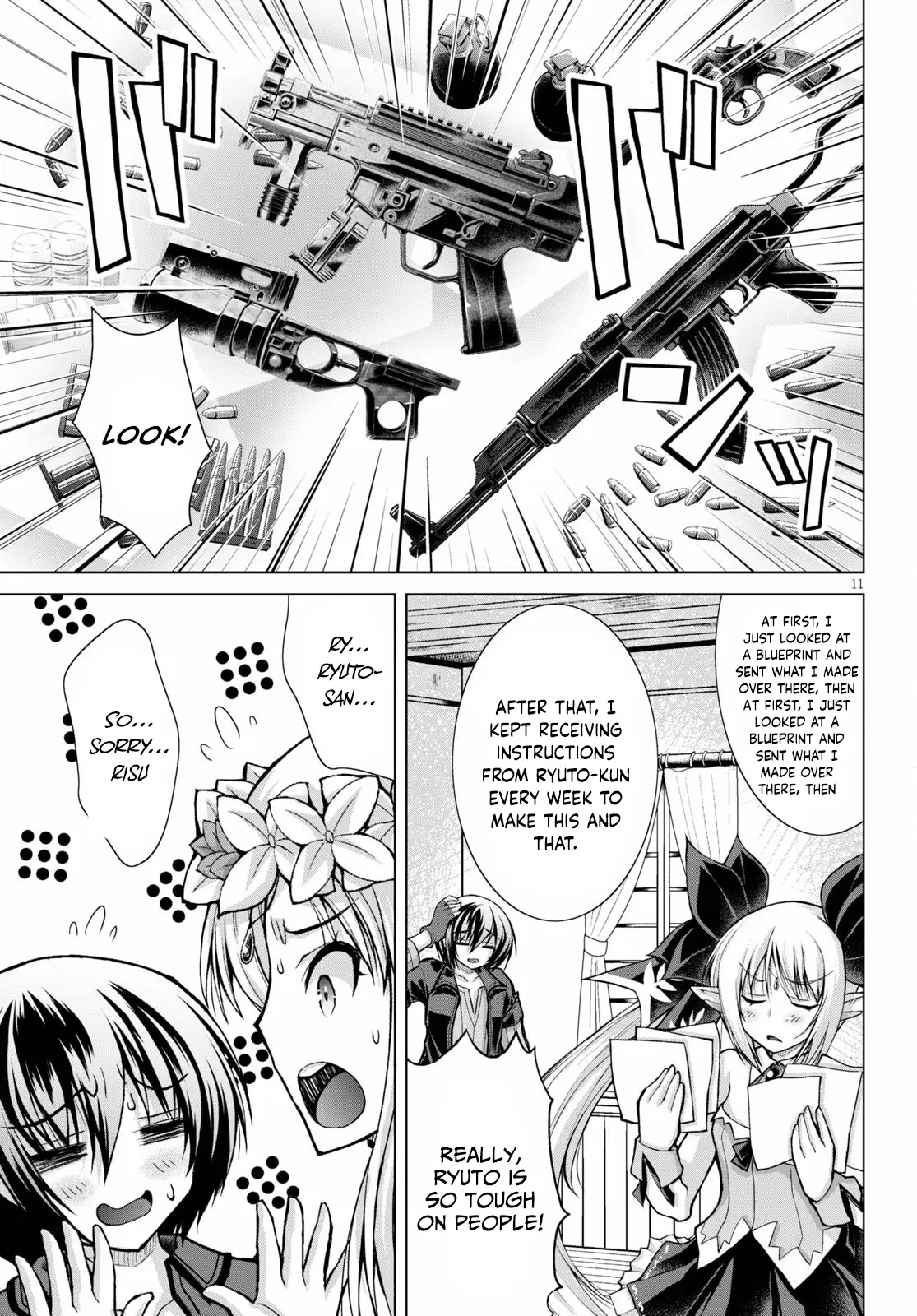 Gunota Ga Mahou Sekai Ni Tensei Shitara, Gendai Heiki De Guntai Harem O Tsukucchaimashita!? - Chapter 74