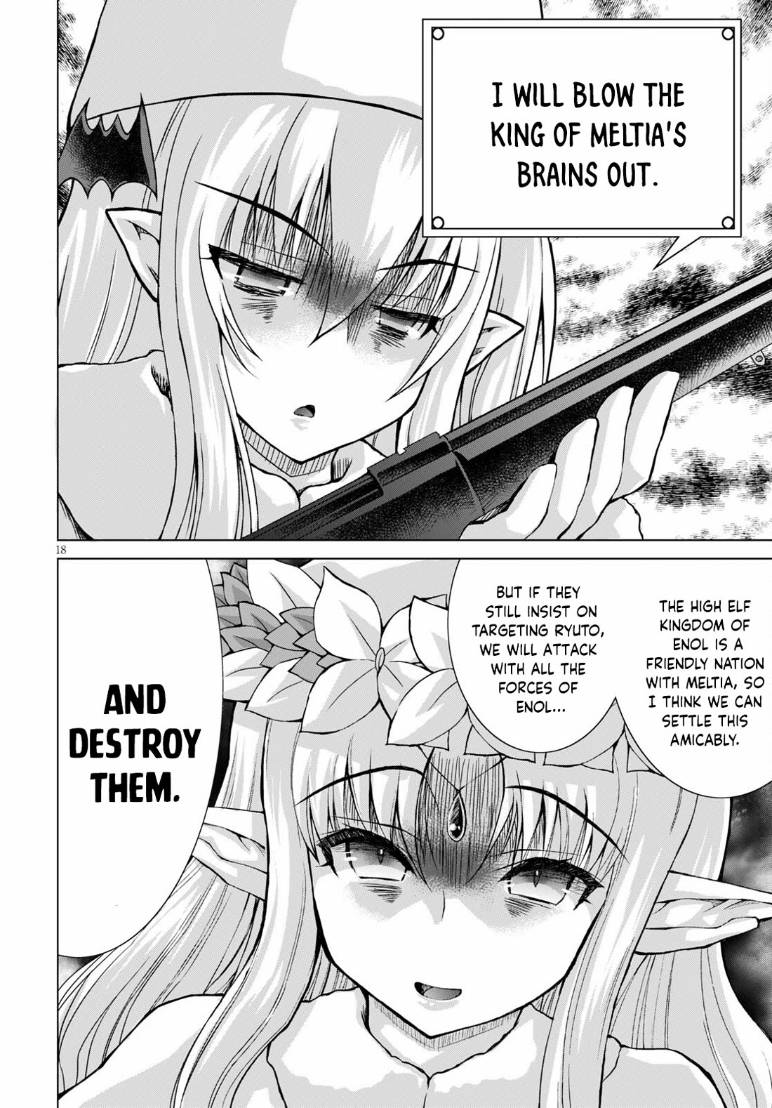 Gunota Ga Mahou Sekai Ni Tensei Shitara, Gendai Heiki De Guntai Harem O Tsukucchaimashita!? - Chapter 72