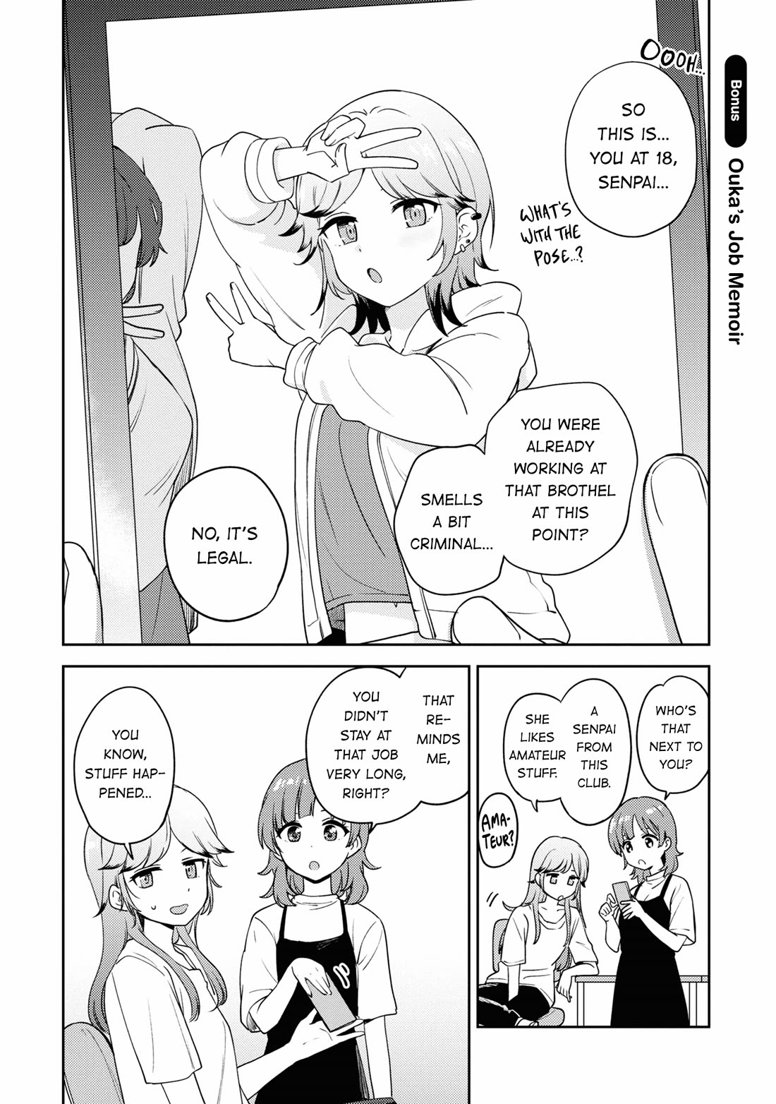 Asumi-Chan Is Interested In Lesbian Brothels! - Chapter 13.5: Volume 3 Extras