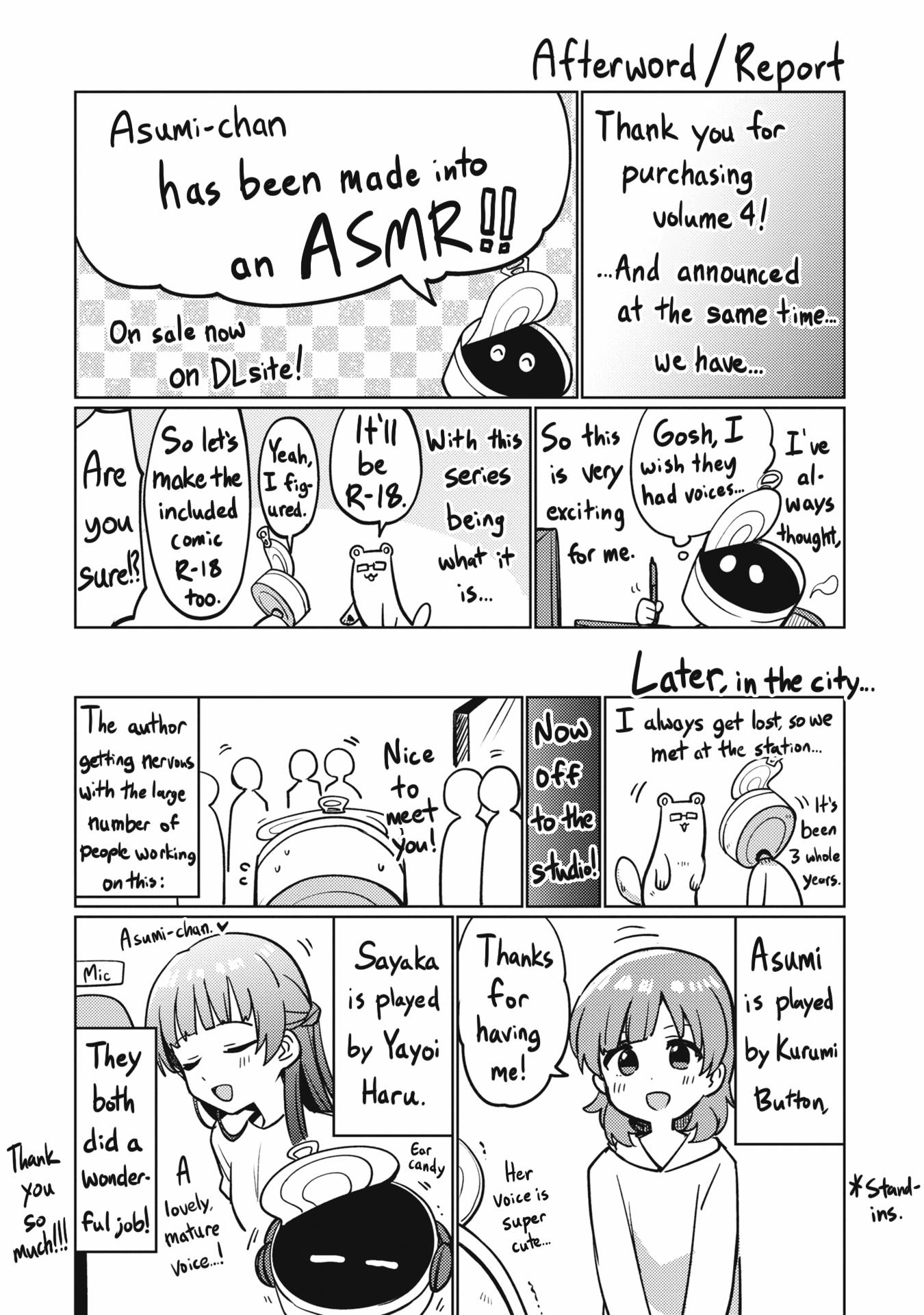 Asumi-Chan Is Interested In Lesbian Brothels! - Vol.4 Chapter 17.2: Volume 4 Extras