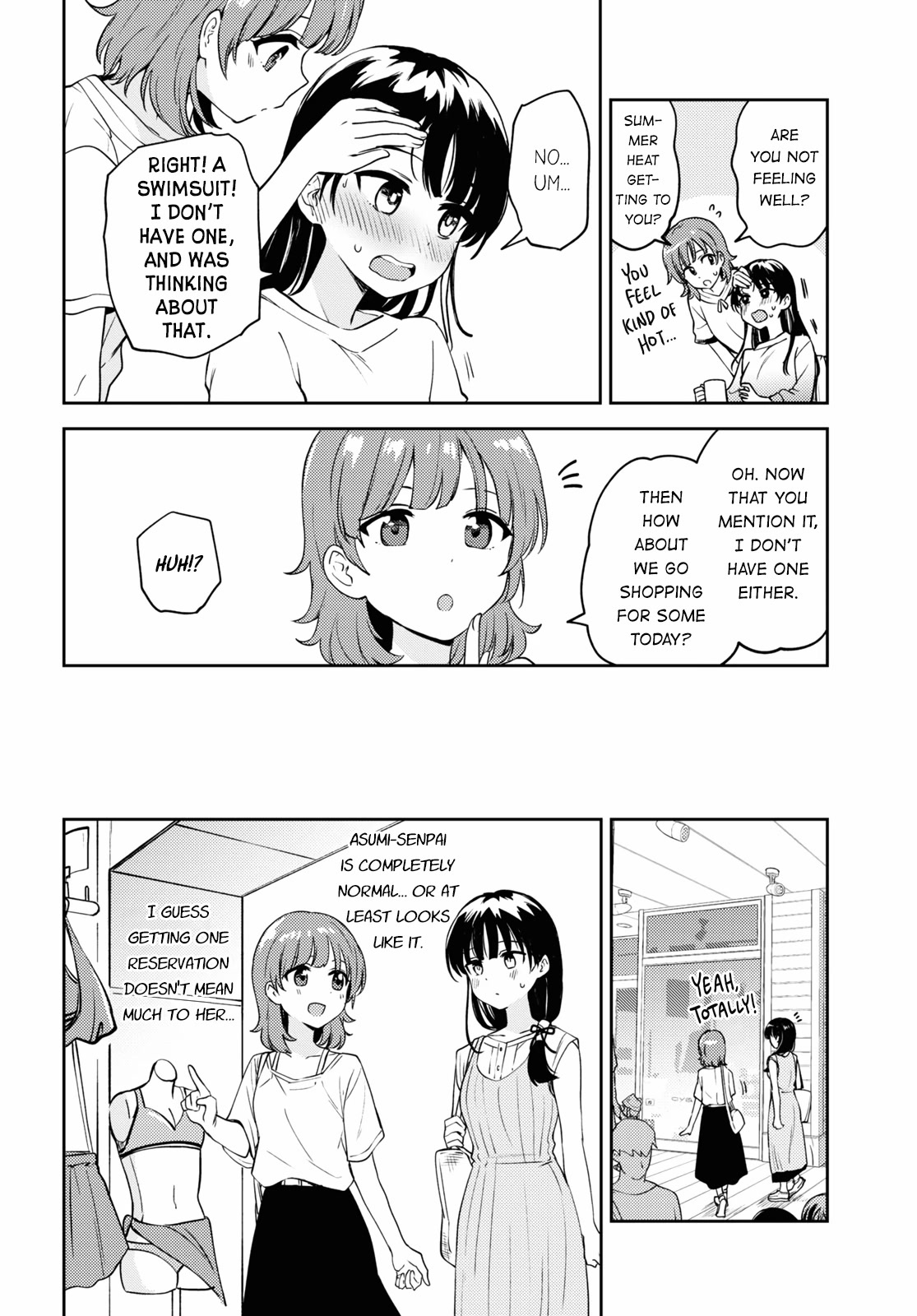 Asumi-Chan Is Interested In Lesbian Brothels! - Chapter 14