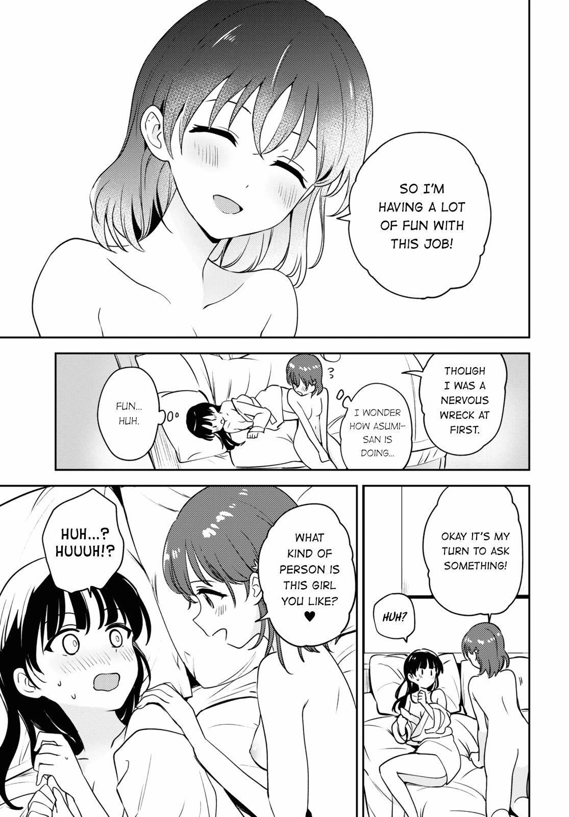 Asumi-Chan Is Interested In Lesbian Brothels! - Chapter 14