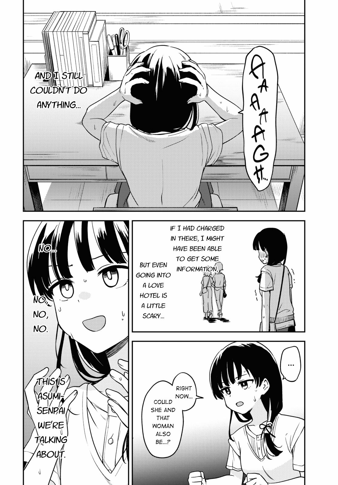 Asumi-Chan Is Interested In Lesbian Brothels! - Chapter 13