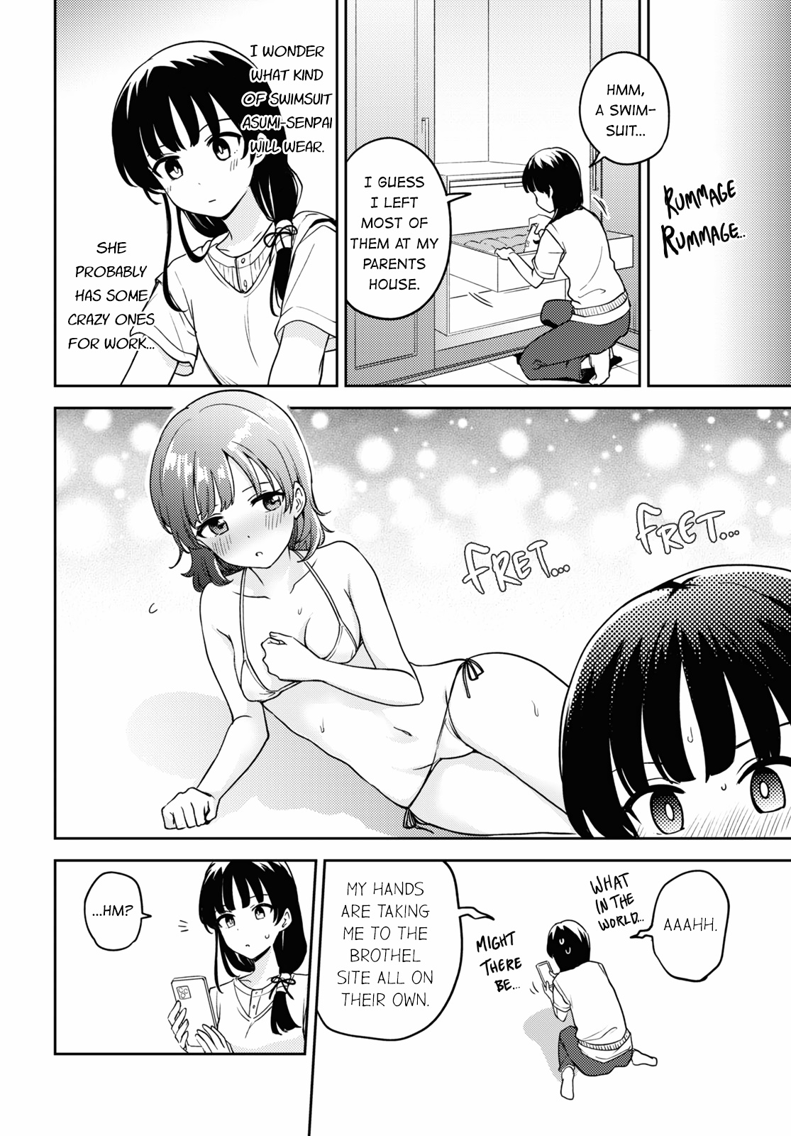 Asumi-Chan Is Interested In Lesbian Brothels! - Chapter 13