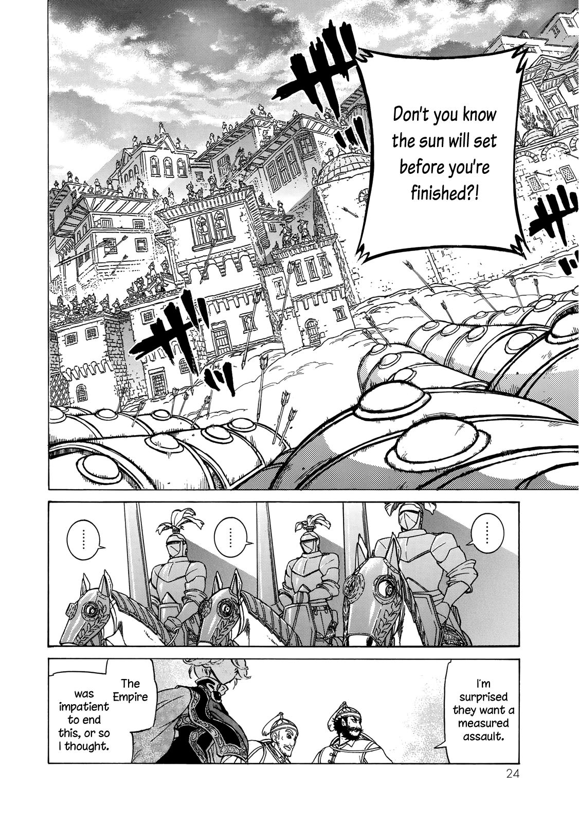 Shoukoku No Altair - Chapter 113: Ramparts Of The Old Gate