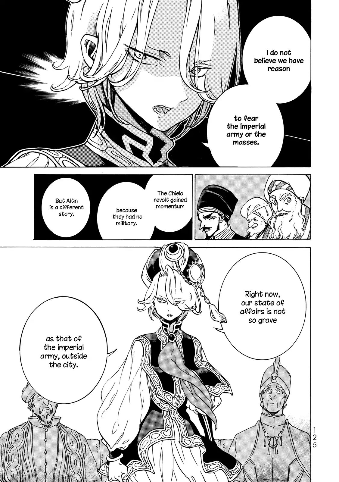 Shoukoku No Altair - Chapter 111: The Golden Eagle Returns