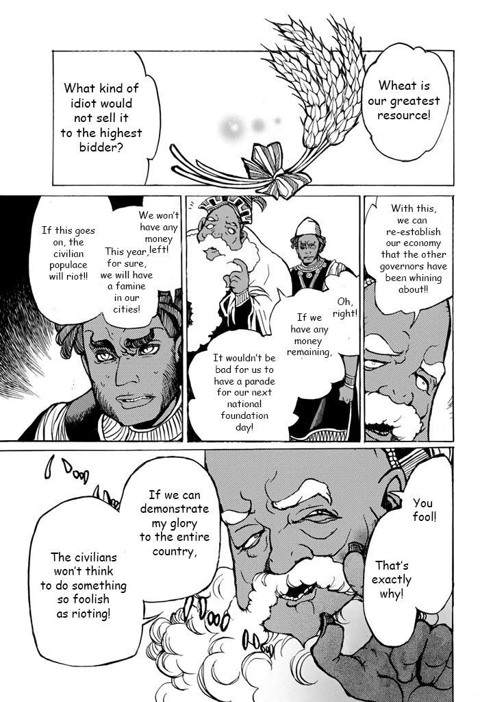 Shoukoku No Altair - Chapter 40 : Far Away Schemes Of The Golden Eagle