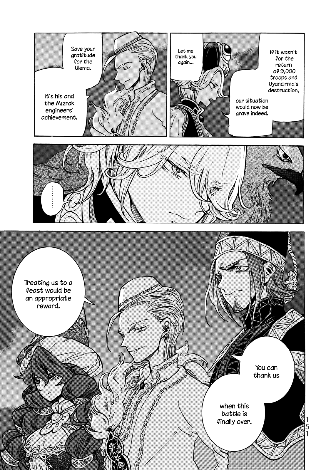 Shoukoku No Altair - Chapter 112: Battle For The Golden City