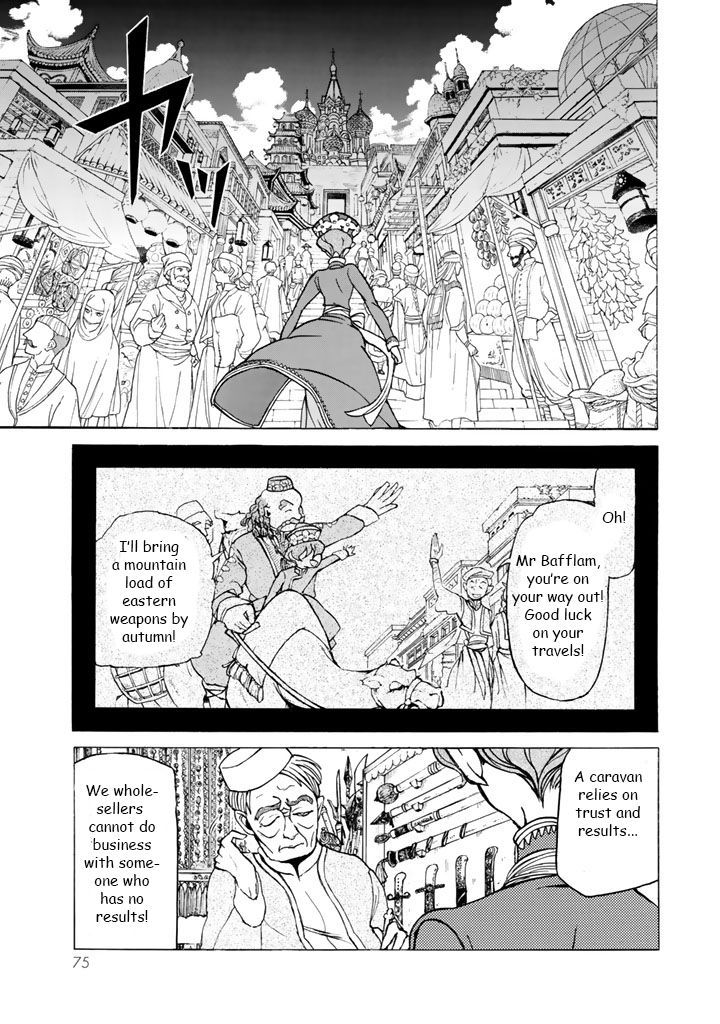 Shoukoku No Altair - Chapter 38 : Daughter Of A Caravan