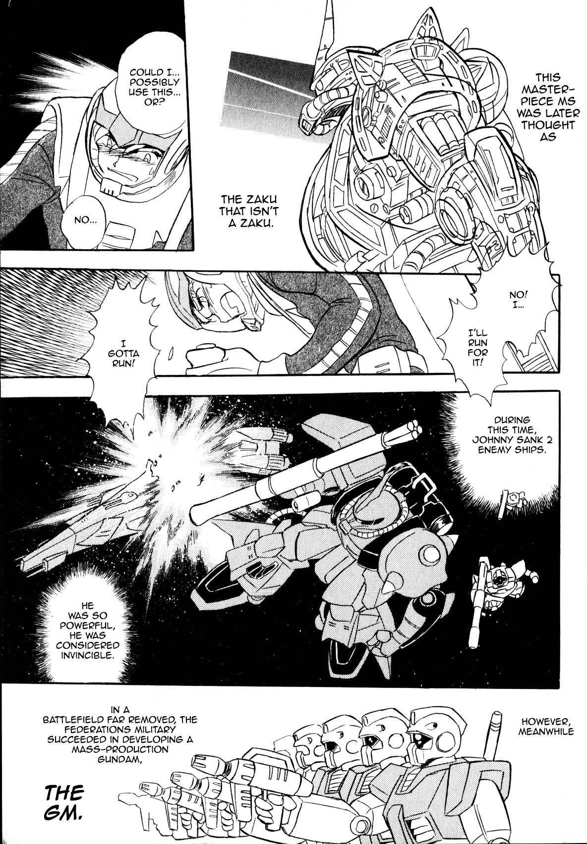 Kidou Senshi Gundam Msv Senki Johnny Ridden - Chapter 0