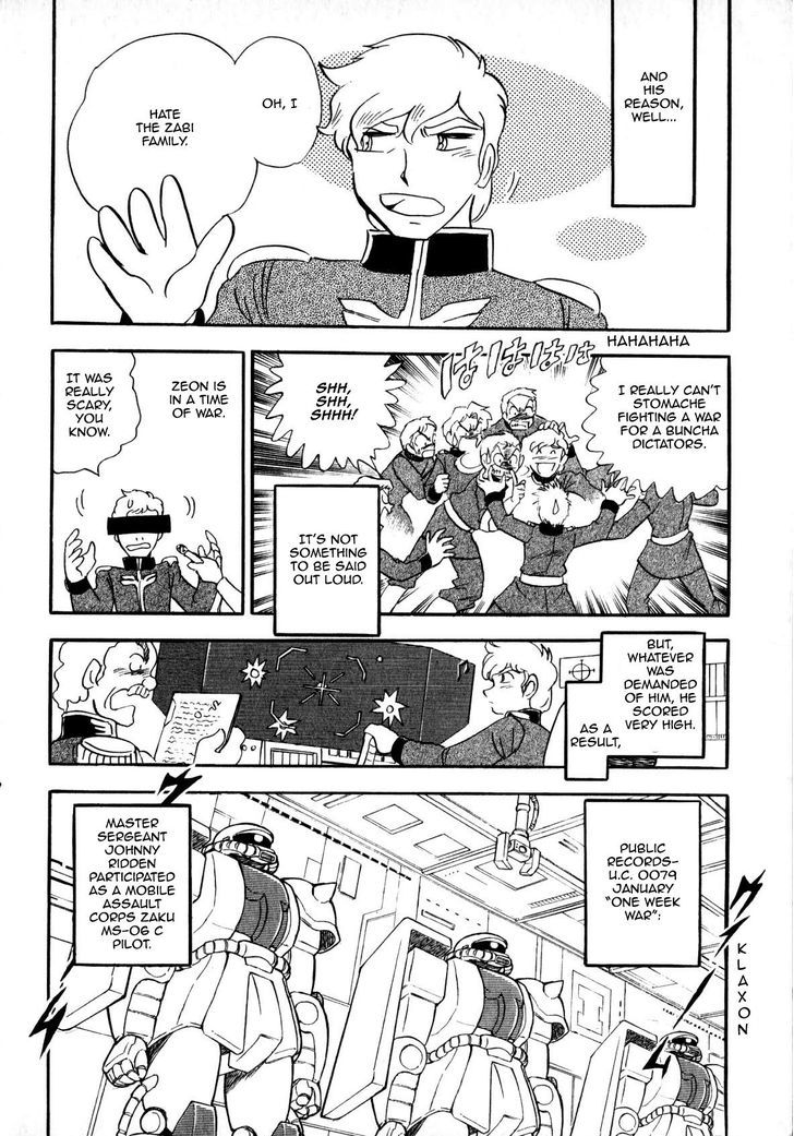 Kidou Senshi Gundam Msv Senki Johnny Ridden - Chapter 1