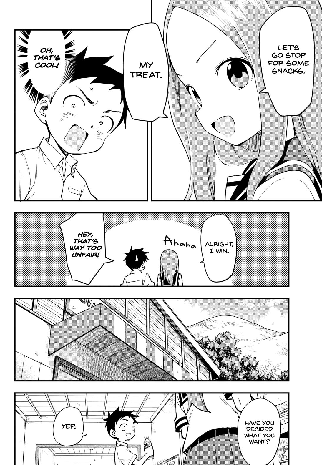 Karakai Jouzu No Takagi-San - Chapter 176: Line