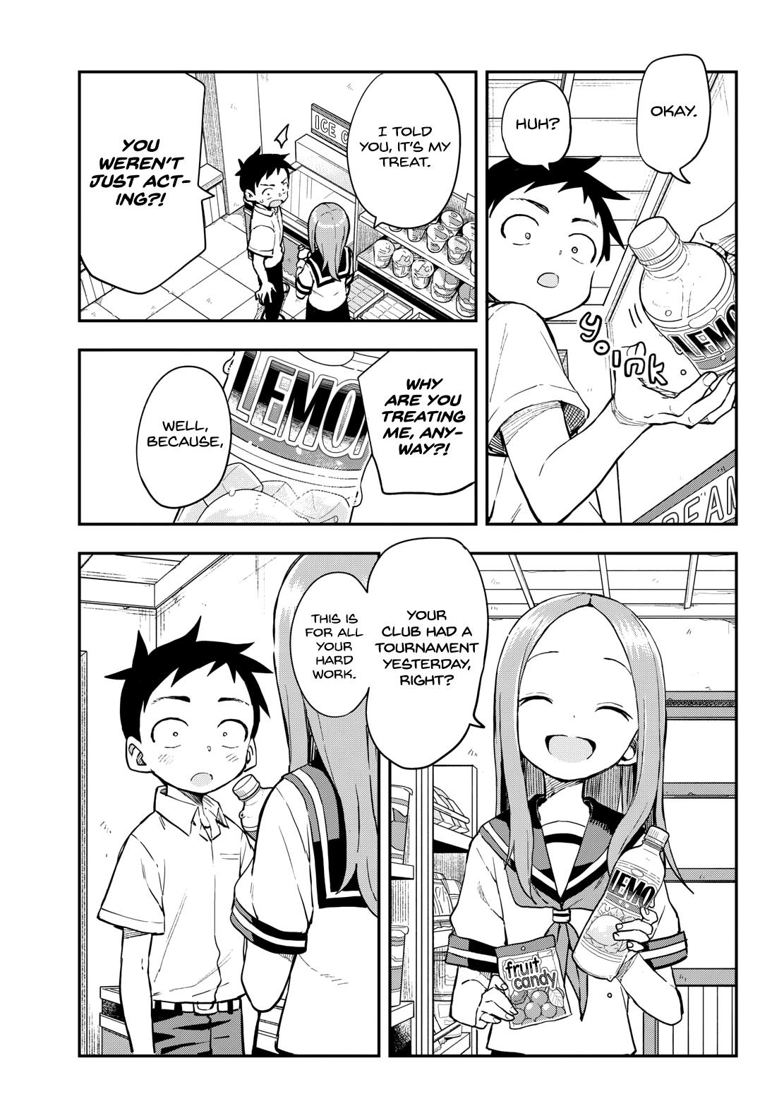 Karakai Jouzu No Takagi-San - Chapter 176: Line