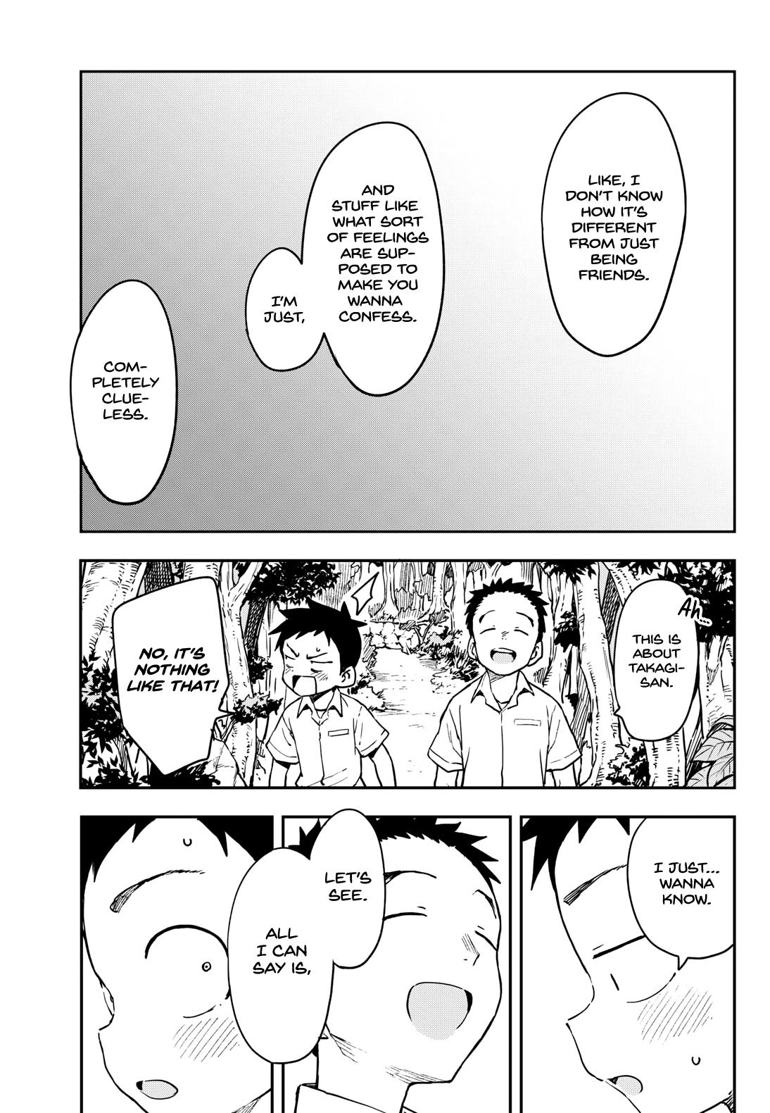 Karakai Jouzu No Takagi-San - Chapter 176: Line