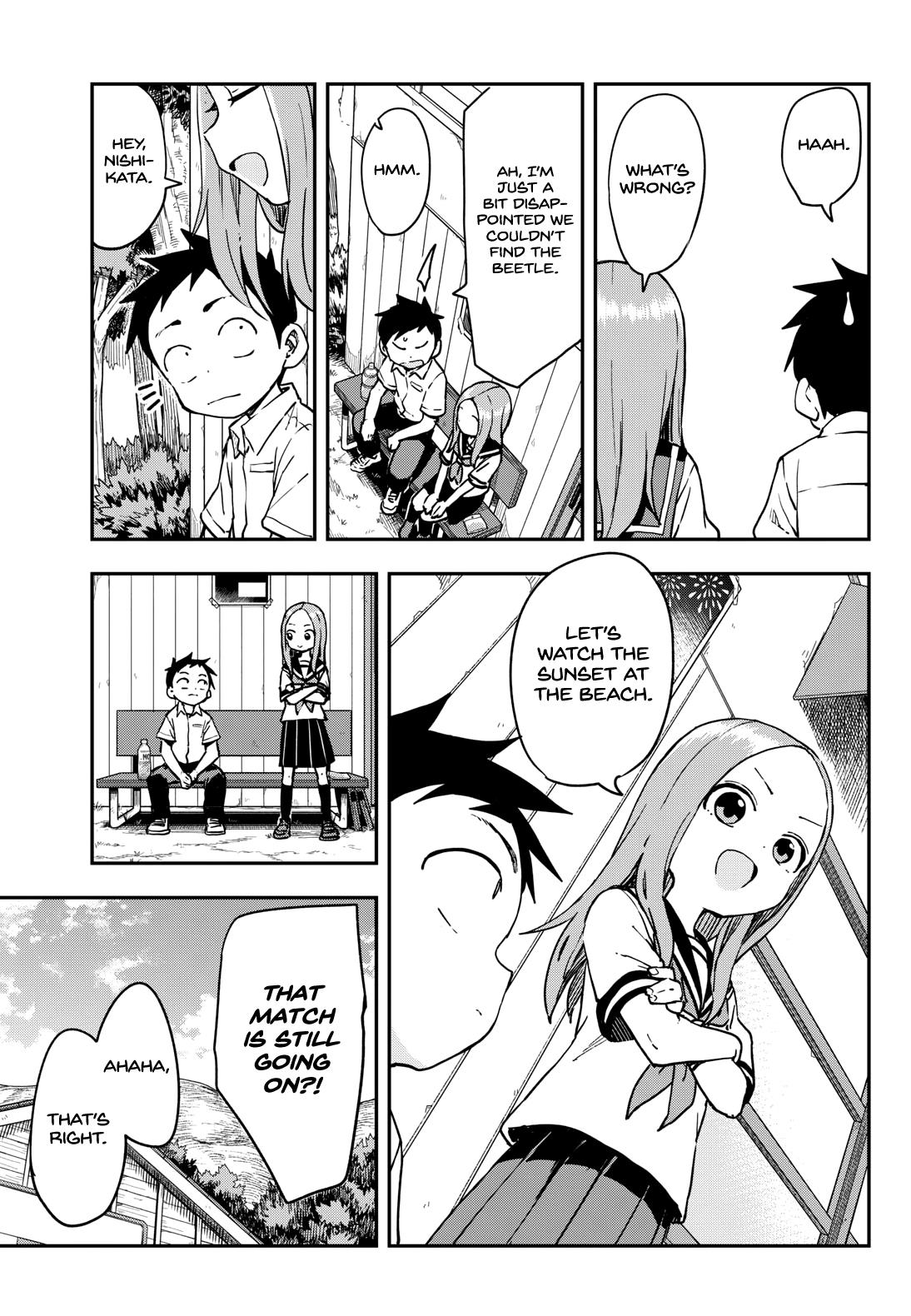 Karakai Jouzu No Takagi-San - Chapter 176: Line