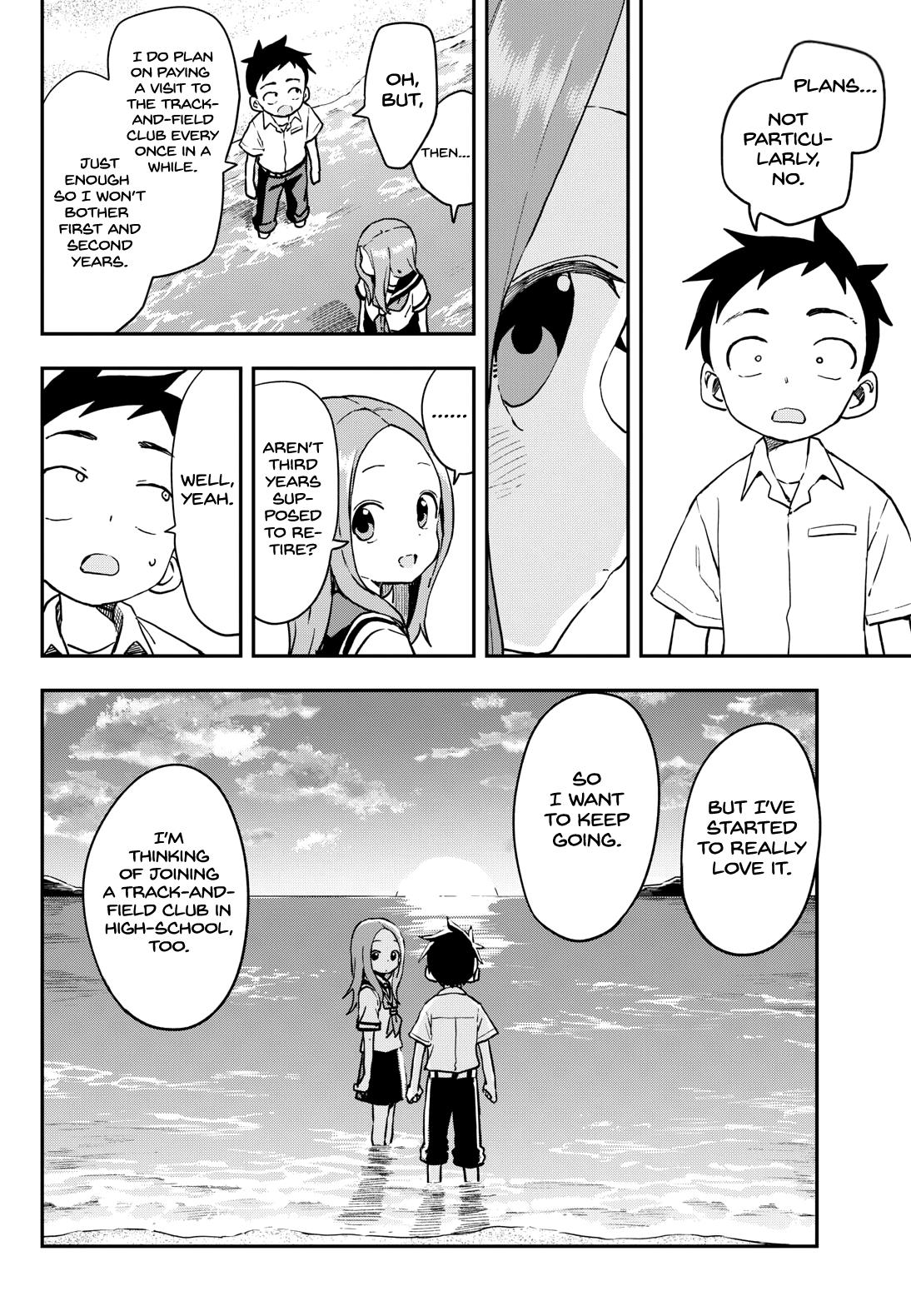 Karakai Jouzu No Takagi-San - Chapter 176: Line