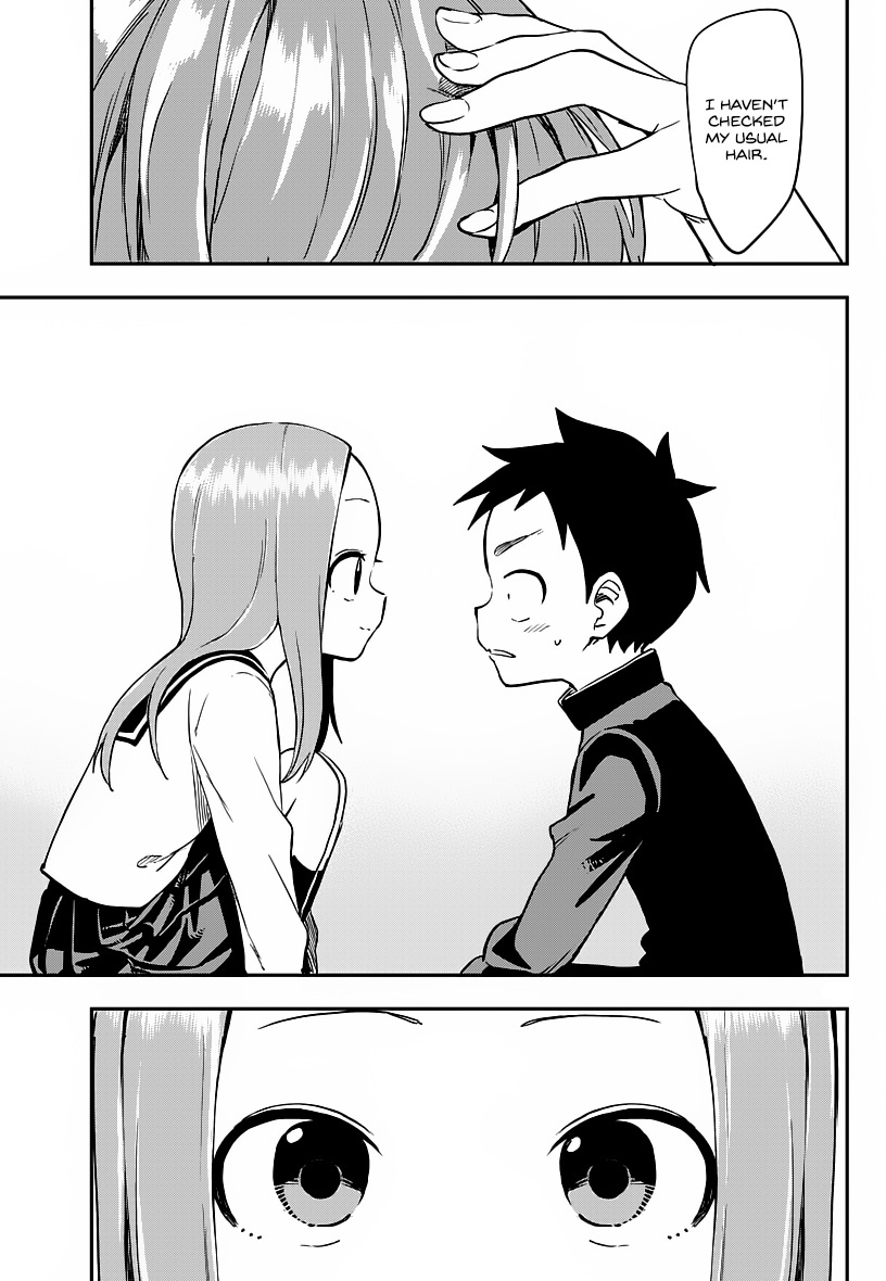 Karakai Jouzu No Takagi-San - Chapter 167: Hairstyle