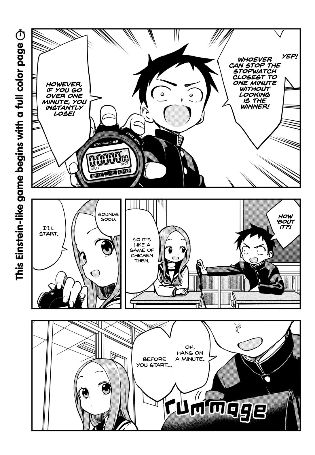 Karakai Jouzu No Takagi-San - Chapter 173