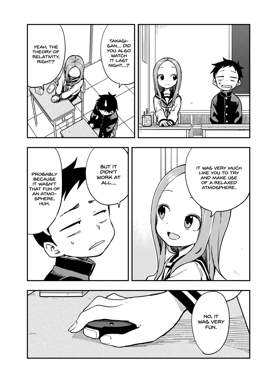 Karakai Jouzu No Takagi-San - Chapter 173