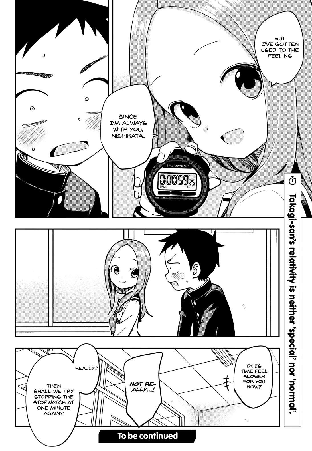 Karakai Jouzu No Takagi-San - Chapter 173