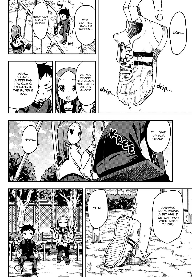 Karakai Jouzu No Takagi-San - Chapter 170: Swings