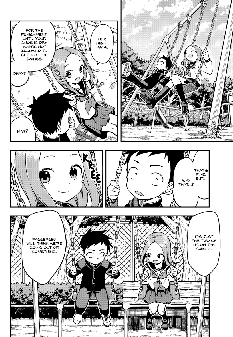 Karakai Jouzu No Takagi-San - Chapter 170: Swings