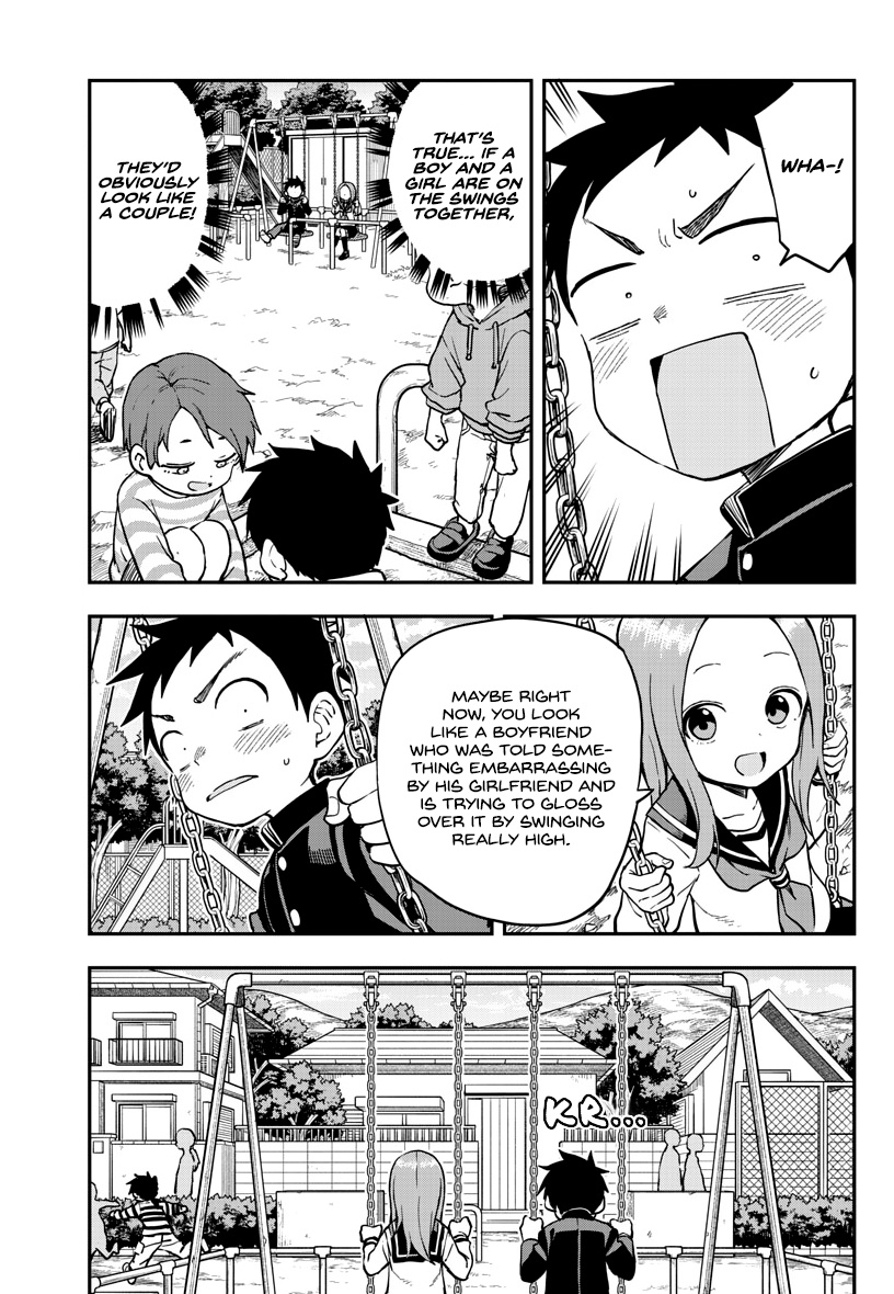 Karakai Jouzu No Takagi-San - Chapter 170: Swings