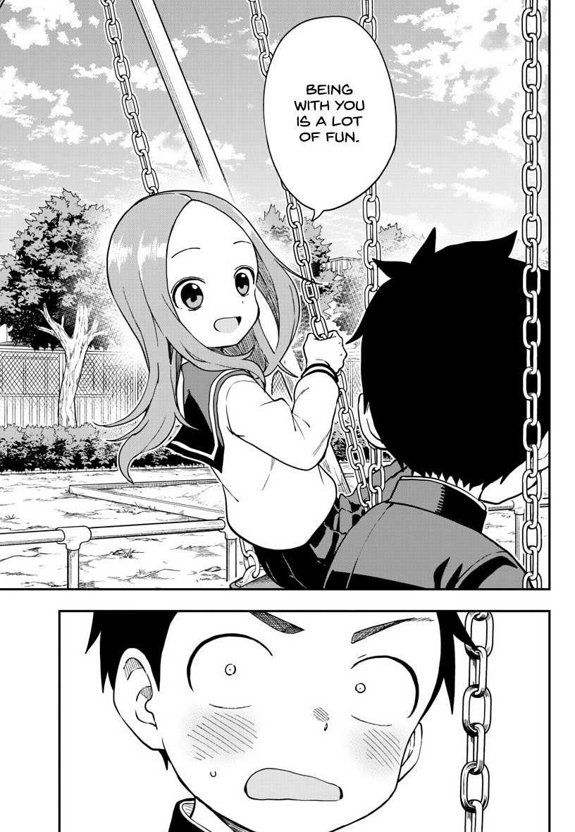 Karakai Jouzu No Takagi-San - Chapter 170: Swings