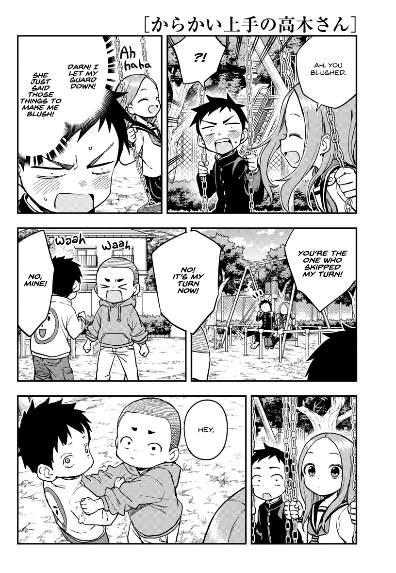 Karakai Jouzu No Takagi-San - Chapter 170: Swings