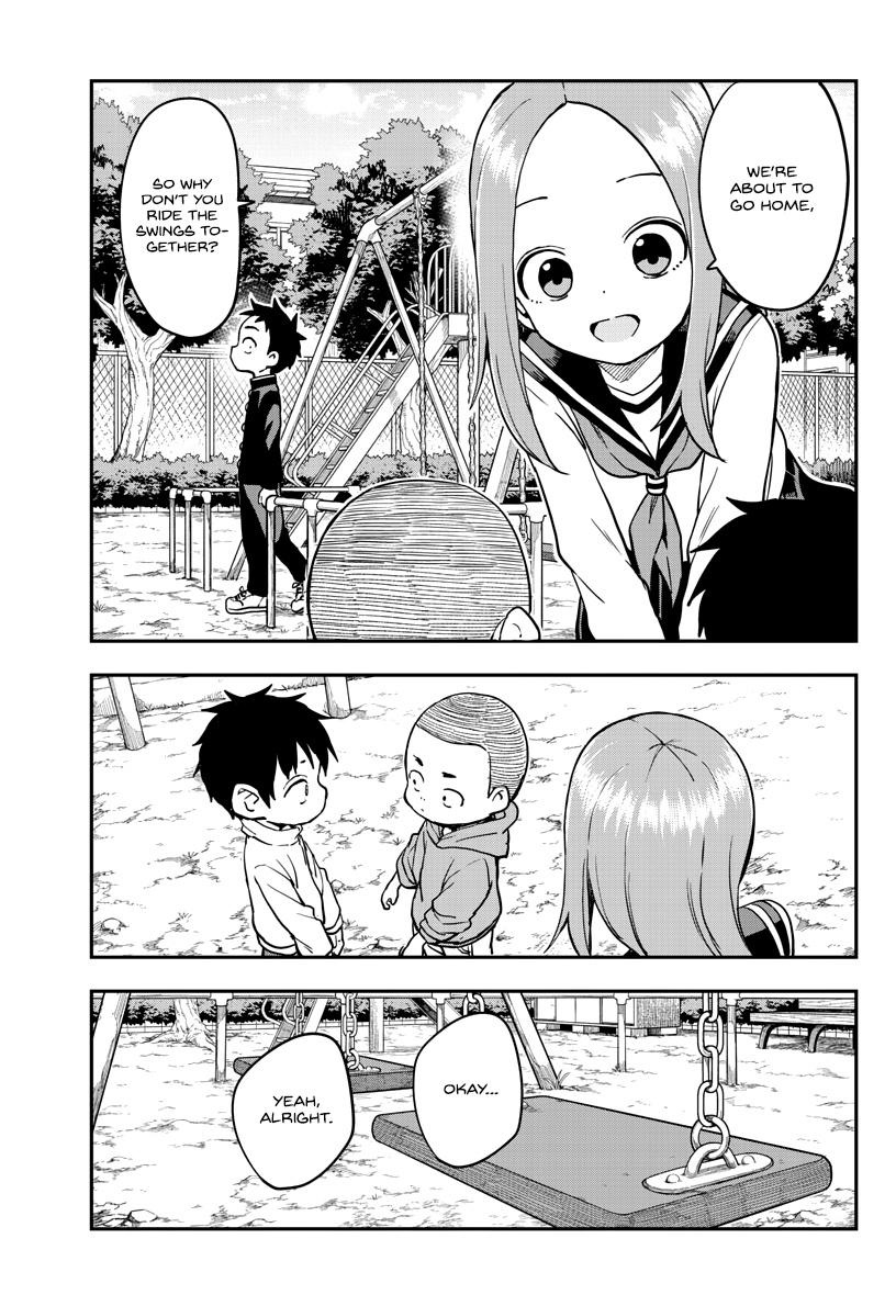 Karakai Jouzu No Takagi-San - Chapter 170: Swings