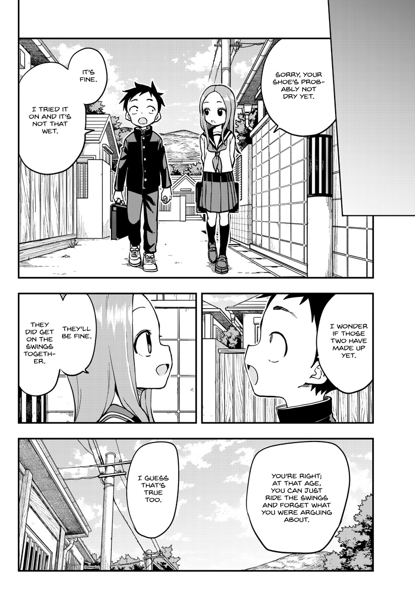 Karakai Jouzu No Takagi-San - Chapter 170: Swings