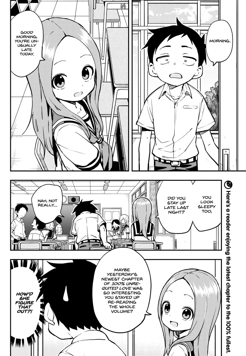 Karakai Jouzu No Takagi-San - Chapter 172: Staying Up Late