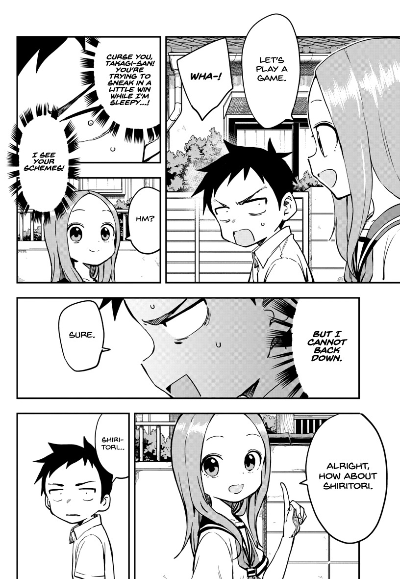 Karakai Jouzu No Takagi-San - Chapter 172: Staying Up Late