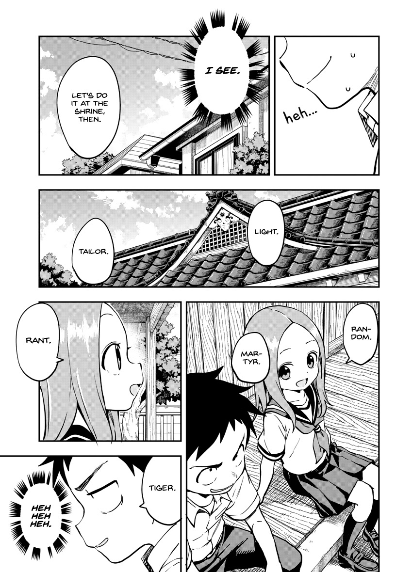 Karakai Jouzu No Takagi-San - Chapter 172: Staying Up Late