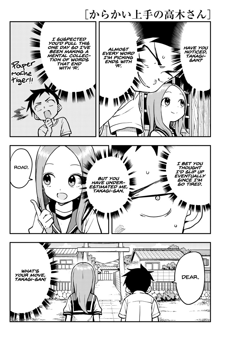 Karakai Jouzu No Takagi-San - Chapter 172: Staying Up Late